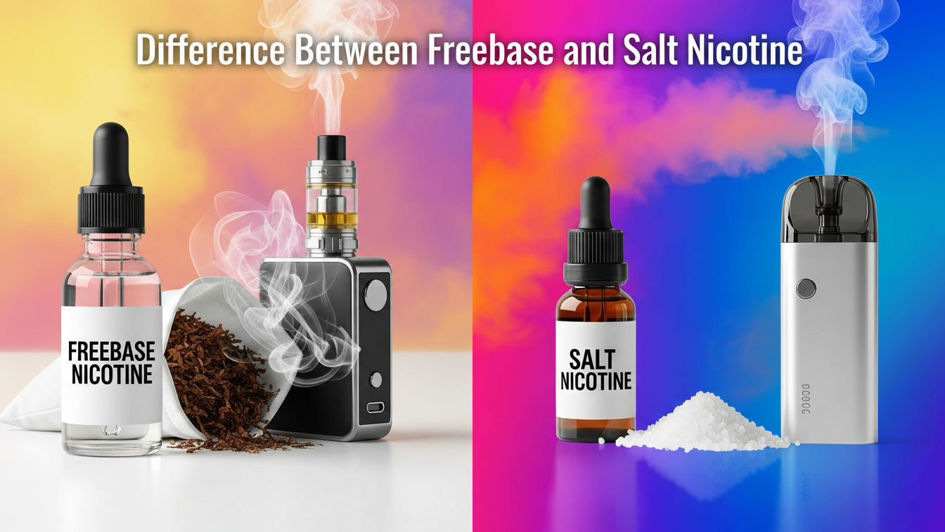 Difference Between Freebase and Salt Nicotine A Complete Beginner Guide